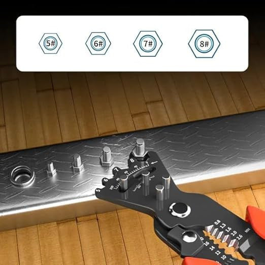 5-in-1 Multifunctional Wire & Cable Stripper Tool