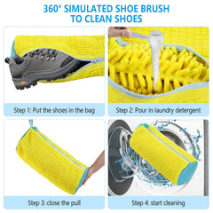 Premium Shoe Washing Machine Bag for Safe & Effective Cleaning - 1 Pc