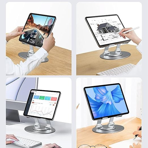 Foldable Adjustable Tablet Stand for iPad and More