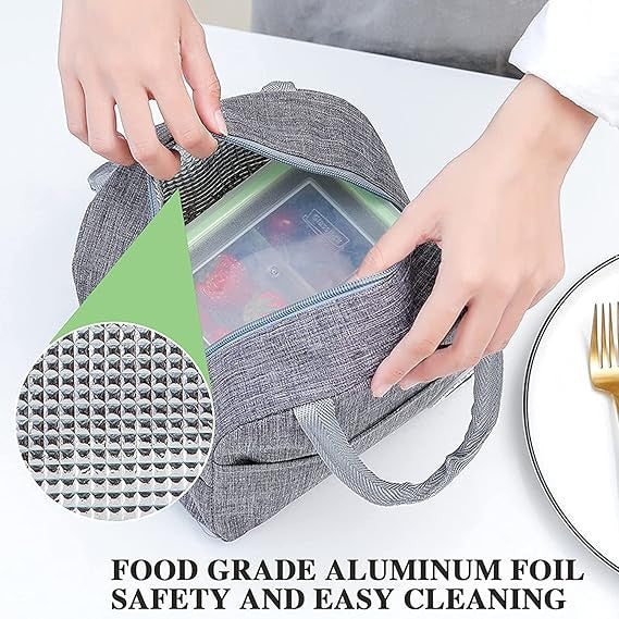Leak-Proof Hot & Cold Lunch Bag for Easy Meal Storage