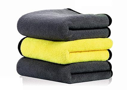 40x40 Microfiber Car Cleaning Towel - Ultra Absorbent & Soft