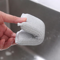 Heavy Duty Scrub Sponges for Dishes, Household Cleaning, 4 Pack
