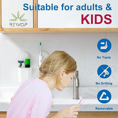 Premium Vacuum Suction Toothbrush Holder for Bathroom Storage