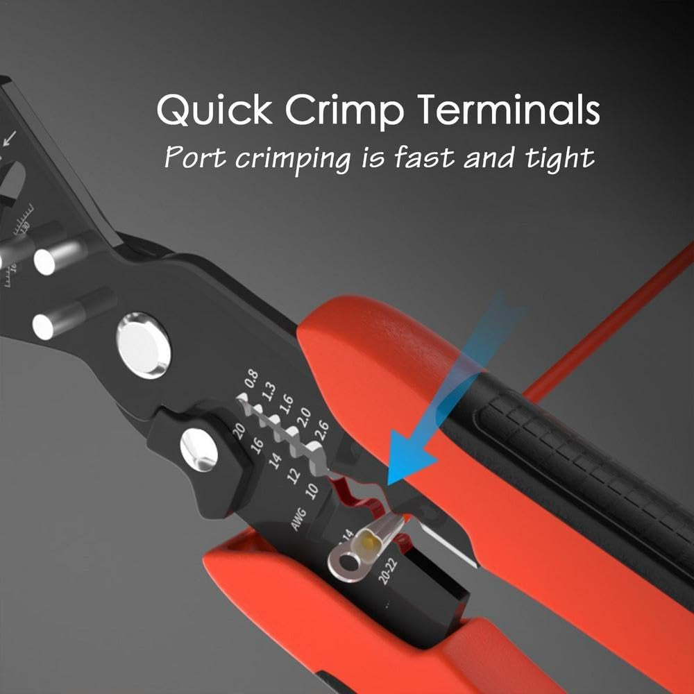 5-in-1 Multifunctional Wire & Cable Stripper Tool