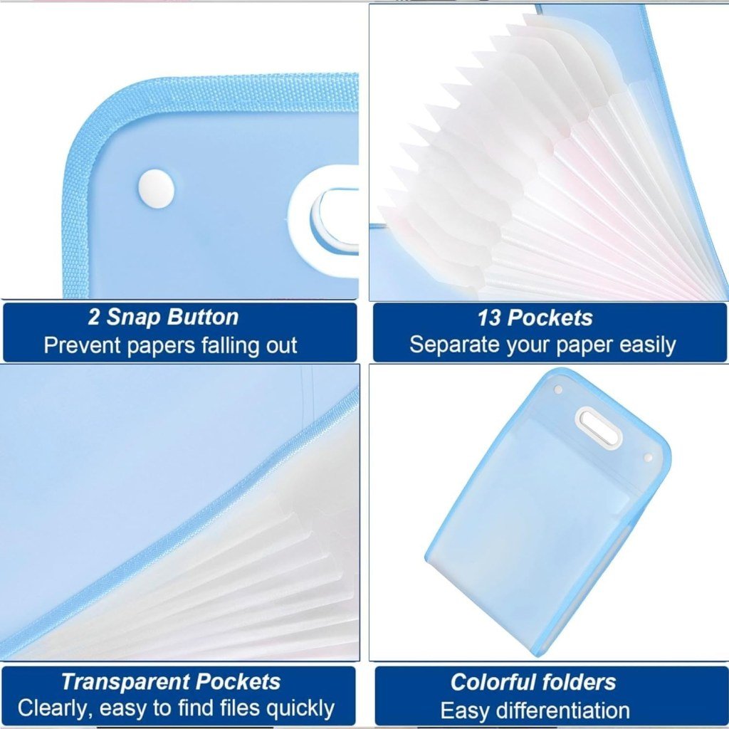 13-Layer A4 Document Organizer