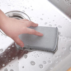 Heavy Duty Scrub Sponges for Dishes, Household Cleaning, 4 Pack