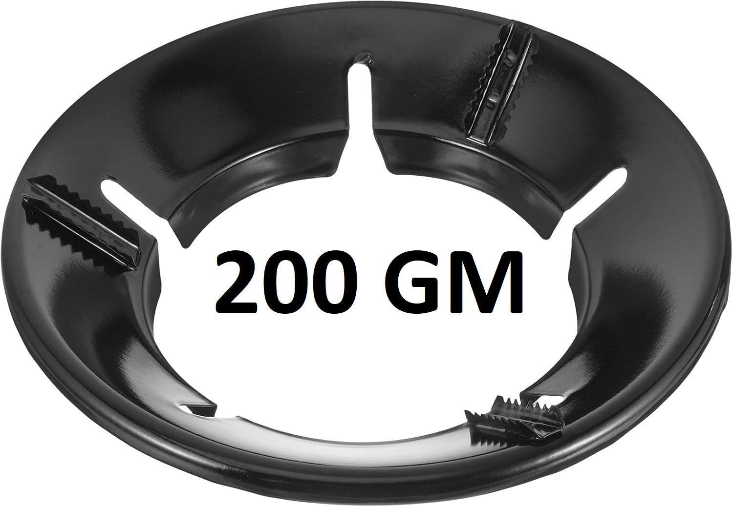 Black Gas Saver Burner Stand for Home Gas Stove