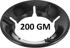 Black Gas Saver Burner Stand for Home Gas Stove