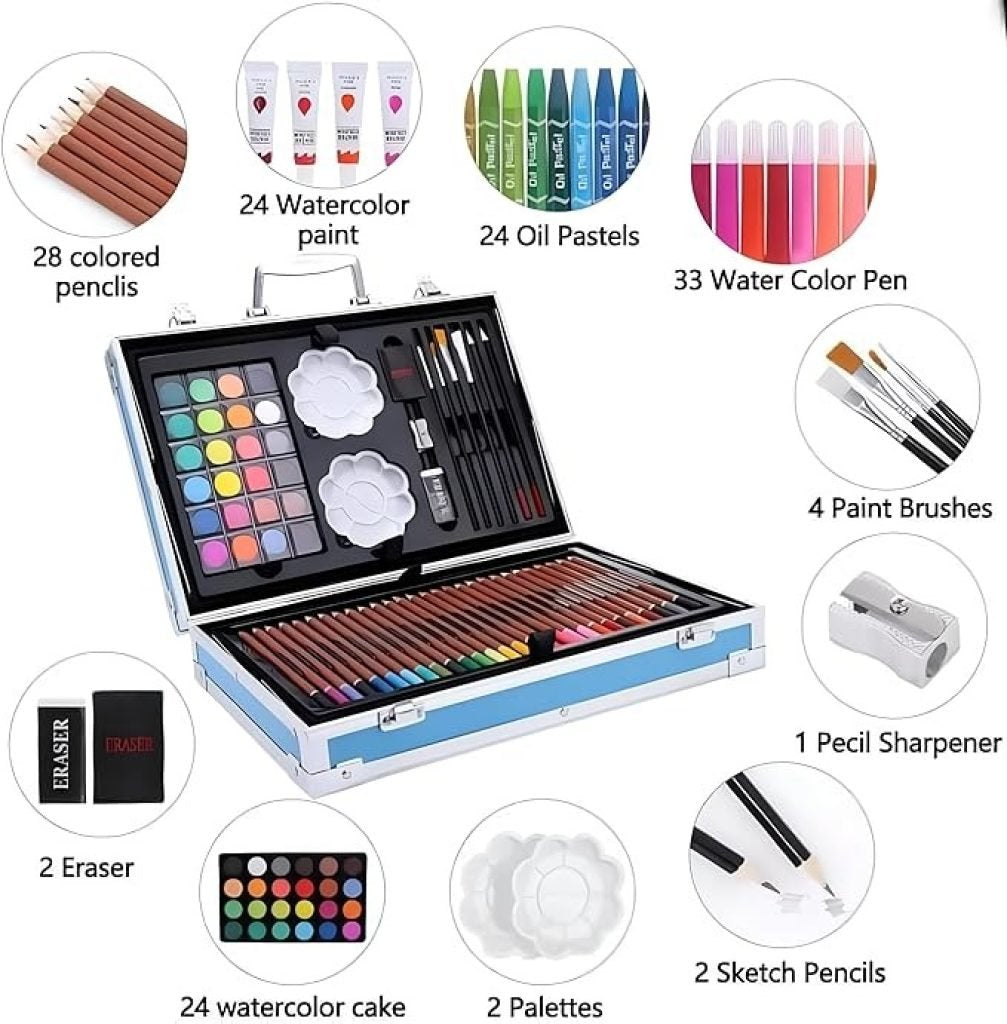 145-Color Deluxe Unicorn Art Set