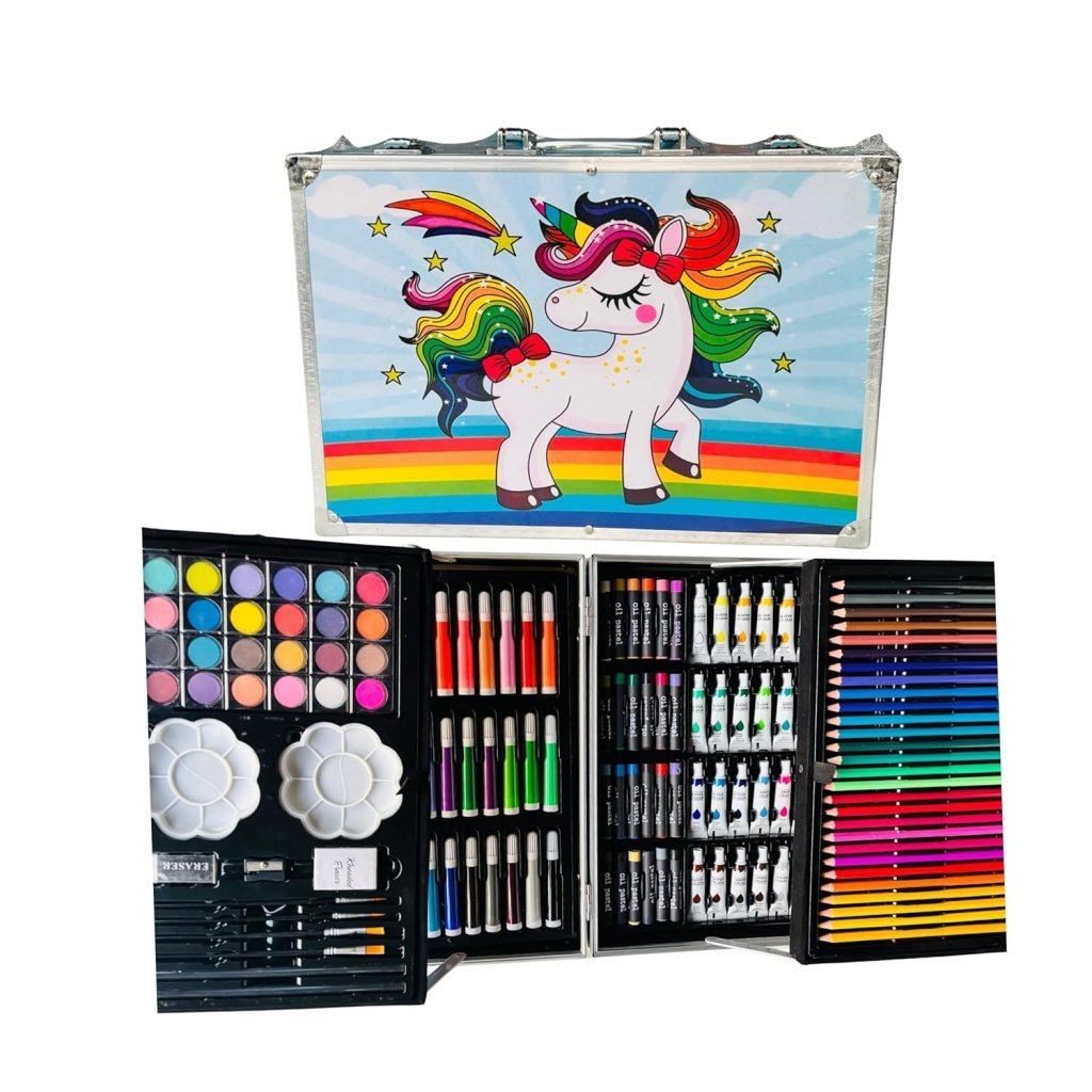 145-Color Deluxe Unicorn Art Set
