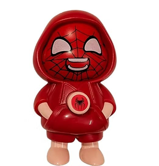 Spider-Man Face Changing Keychain - Superhero Transforming Accessory