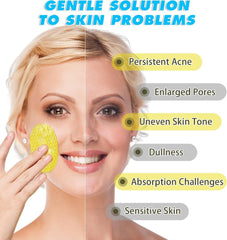 Kojic & Turmeric Cleansing Pads for Dark Spots, Brightening Skin
