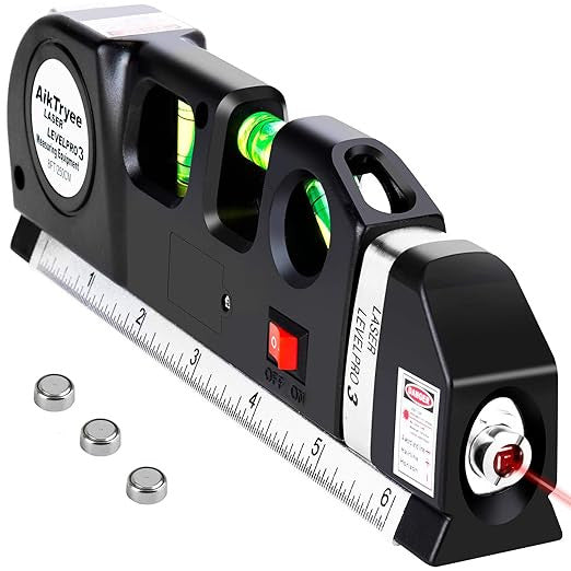 Multi-Purpose ABS Laser Level Line Tool Kit for Precise Alignment