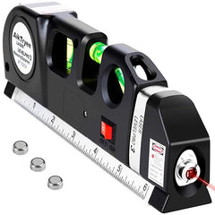 Multi-Purpose ABS Laser Level Line Tool Kit for Precise Alignment