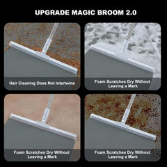 180° Rotatable Slim Floor Wiper – Multi-Use 38" Magic Broom