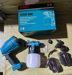 48V Cordless Paint Sprayer - Portable Electric Spray Gun