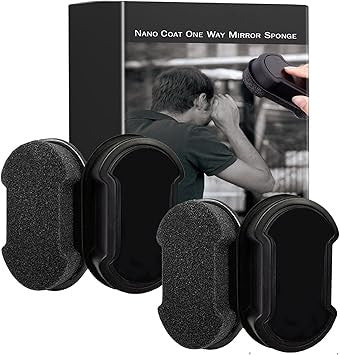 Nano Coat One Way Mirror Sponge for Windows & Car Rearview Mirrors