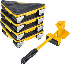 Heavy Duty 4-Piece Furniture Lifter & Moving Dolly Set for Heavy Items