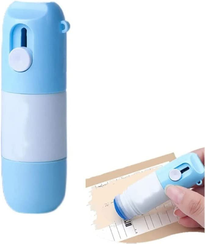 Portable 2-in-1 Thermal Paper Correction Fluid with Unboxing Knife