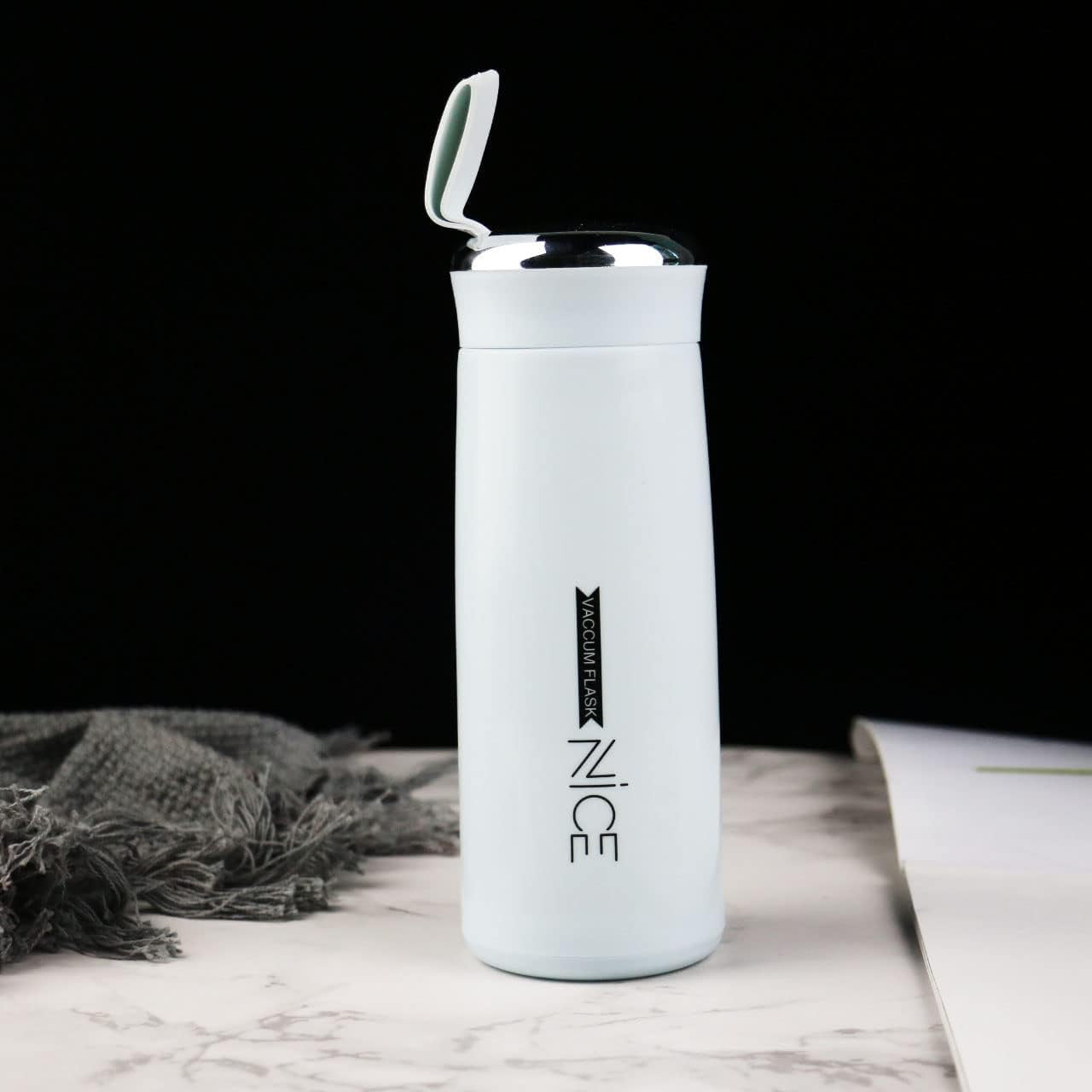 Stainless Steel Vacuum Insulated Glass Water Bottle 350ml