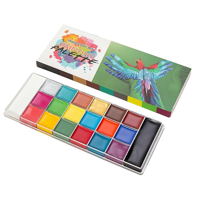 VersaColor Face & Body Paint Palette for Creative Artistry