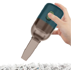 Portable Cordless Desktop Vacuum Cleaner with Visible Dust Bin