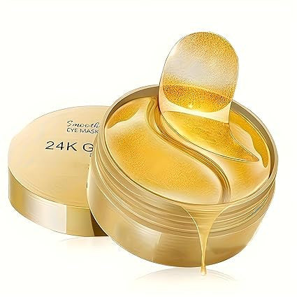 24K Gold Under Eye Patches for Dark Circle Removal