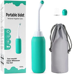 Portable Travel Bidet Bottle with Angled Nozzle Spray