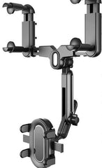 360° Rotatable & Retractable Mirror Phone Holder for Car