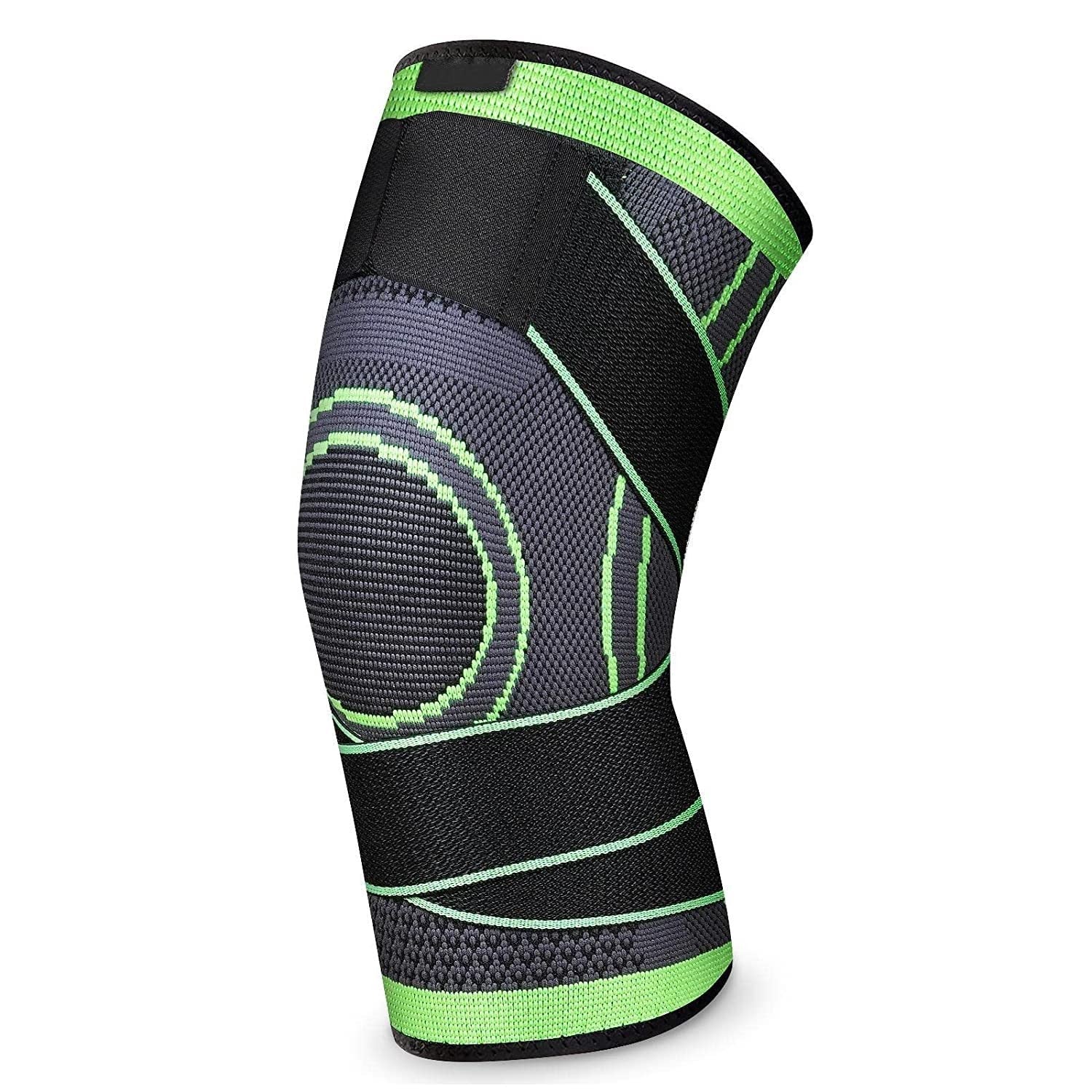 Elastic Compression Knee Sleeve for Support and Stability
