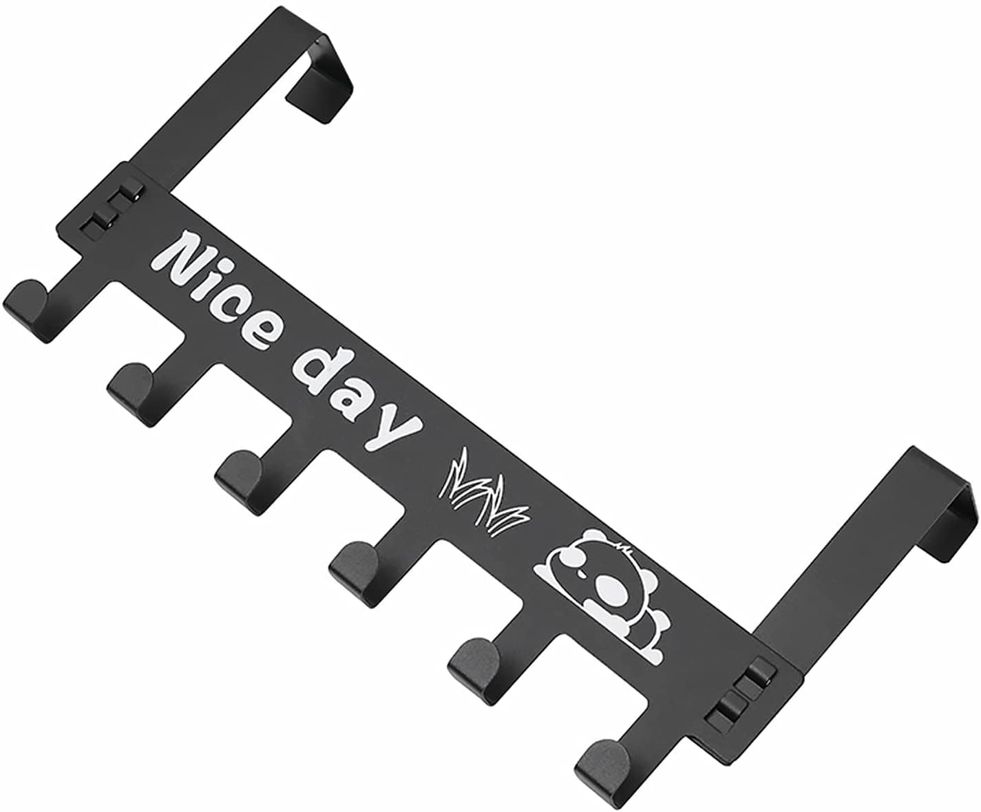 Heavy Duty Door Hook Hanger with Punch-Free Design for Space Saving