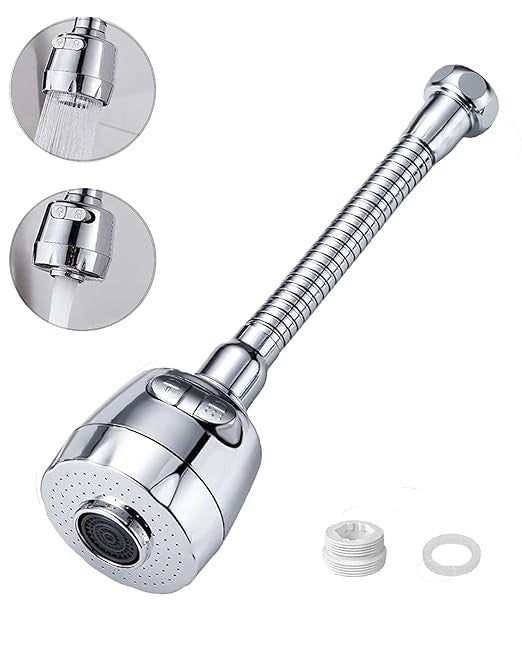 Switch Turbo Flex 360° Rotatable Kitchen Sink Faucet with Splash Filter