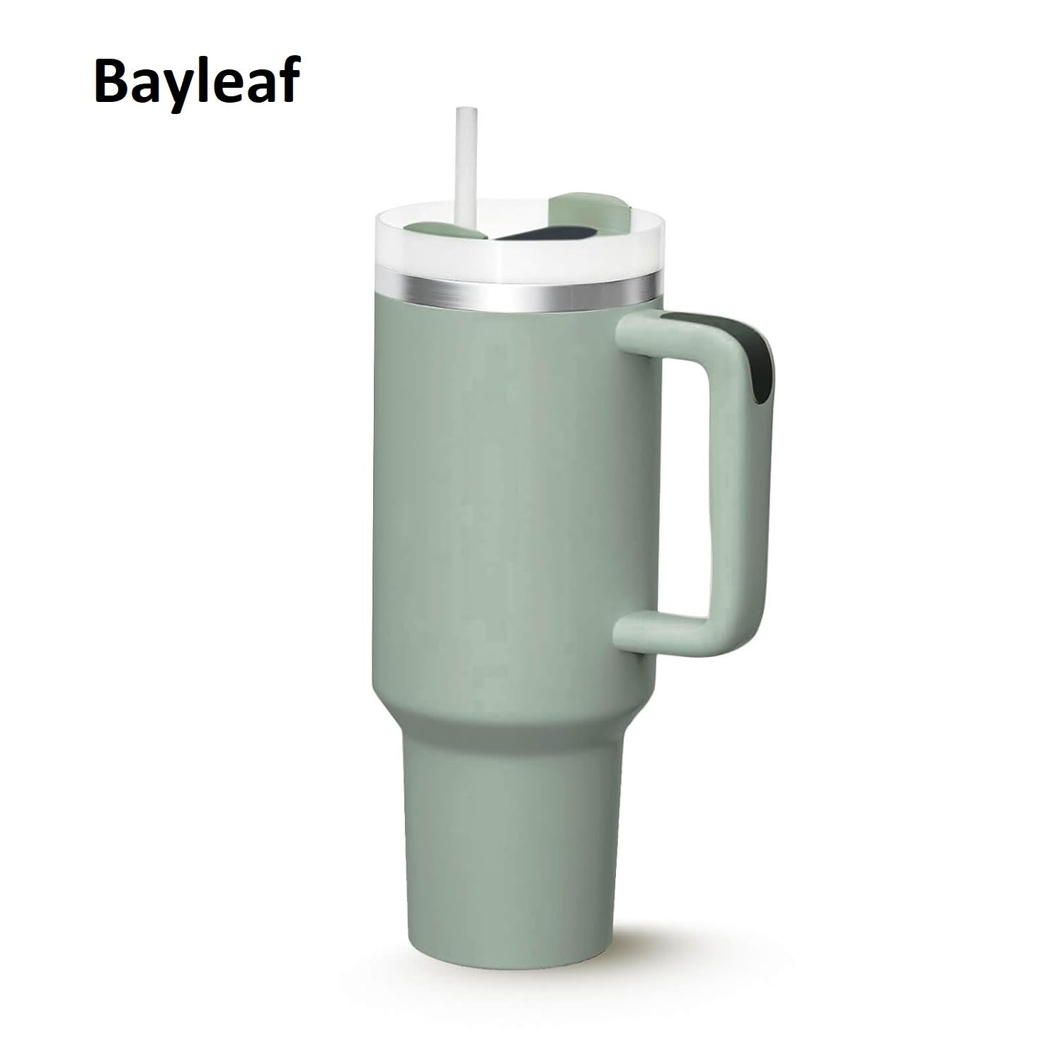 Bayleaf Heavy Vacuum Insulated Stainless Steel Tumbler with Handle