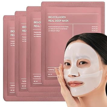 Bio Collagen Deep Face Mask for Night Repair and Skin Rejuvenation