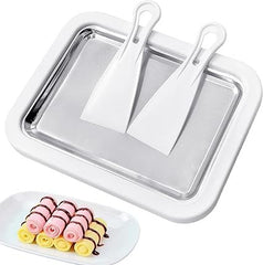 Ice Cream Roll Maker Tray - Easy Ice Cream Machine for Delicious Rolls
