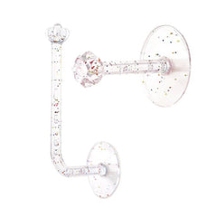 Crystal Diamond Hanger Hooks Set - Nail-Free, Waterproof, Multi-Scene
