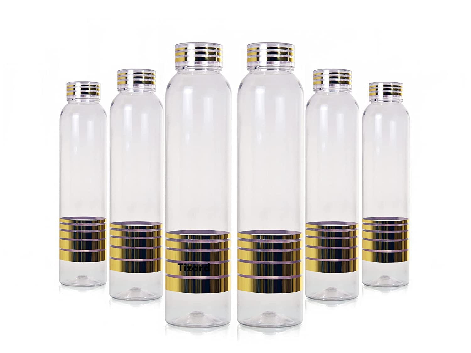 Crystal Clear TikTok Water Bottle Set for Fridge & On-the-Go