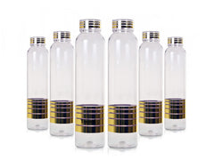 Crystal Clear TikTok Water Bottle Set for Fridge & On-the-Go