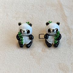 Cute Panda Bear Button Pins - Perfect Accessory for Bags and Jackets