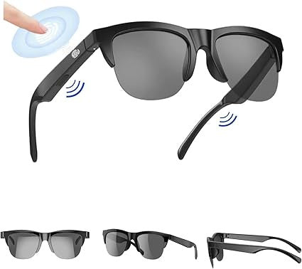 Wireless Bluetooth Smart Glasses with Audio and Sun Protection