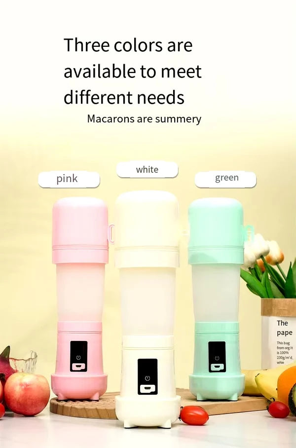 Portable Wireless Foldable Cup Blender for On-the-Go Smoothies