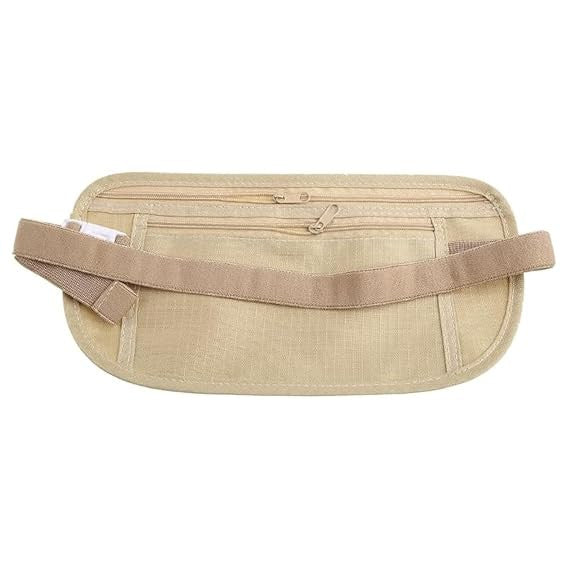 Travel Money Belt Bag with Waist Pouch Wallet Holder