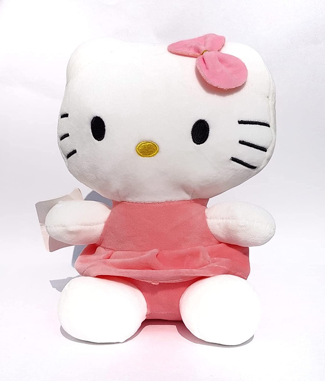 Pink Hello Kitty Soft Toy - Cuddly Plush Doll for All Ages
