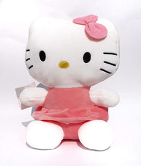 Pink Hello Kitty Soft Toy - Cuddly Plush Doll for All Ages