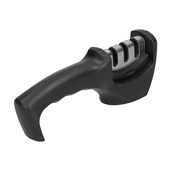 Heavy Duty 3-Stage Knife Sharpener for Precision & Durability