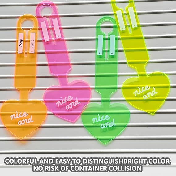 Durable Luggage Tag - Name & Address Tag for Suitcases (1 Pack)