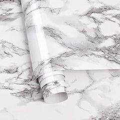 Elegant White Marble Foil (TA-026) for Stylish Surface Finishes
