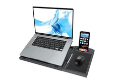 Adjustable Laptop Stand with Detachable Mouse Pad & Pen Slot