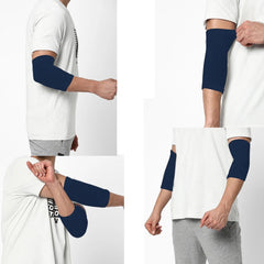 Half Arm Sleeves with Elbow Support for Comfort & Protection