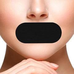 30 Pcs Black Mouth Tape for Nasal Breathing & Sleep Fix